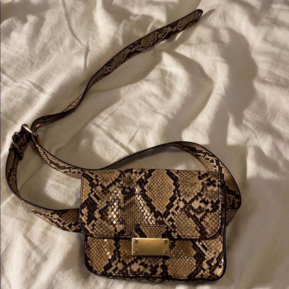 A New Day Snakeskin belt bag